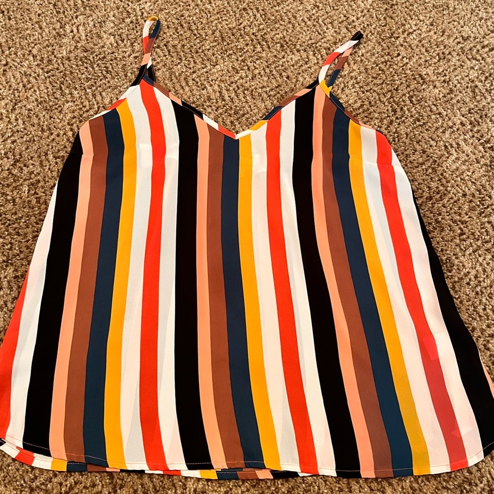 Striped tank top